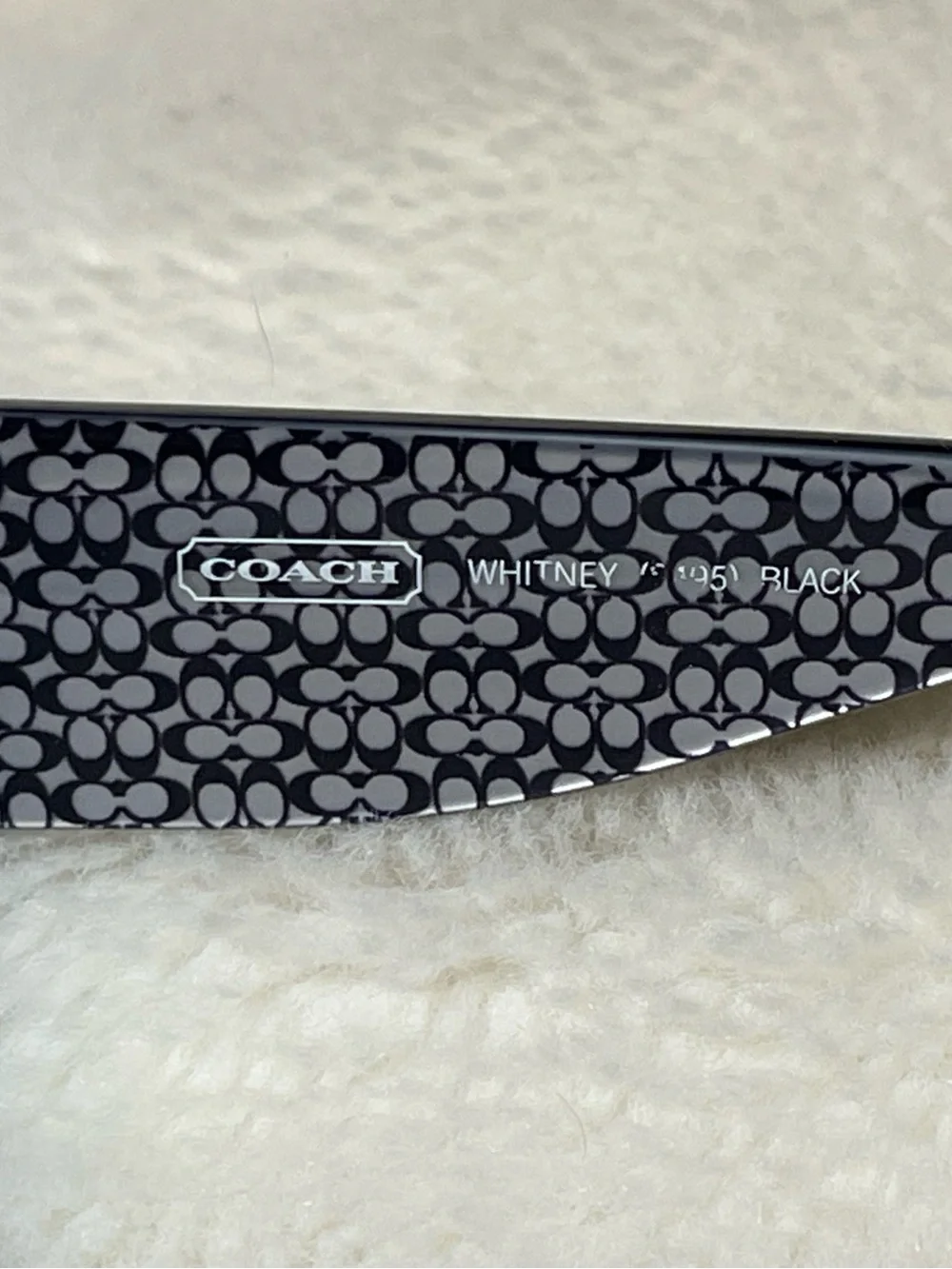 Coach Black Women's Sunglasses with case